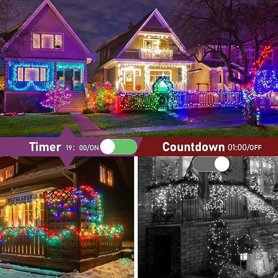 Luces Navideñas LED RGB Inteligentes