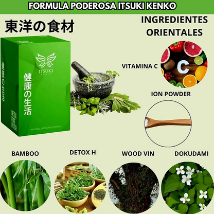 PROMOS ANIVERSARIO!- PARCHE ORGINAL ITSUKI KENKO- CUIDADO CON IMITACIONES + ENVIO GRATIS