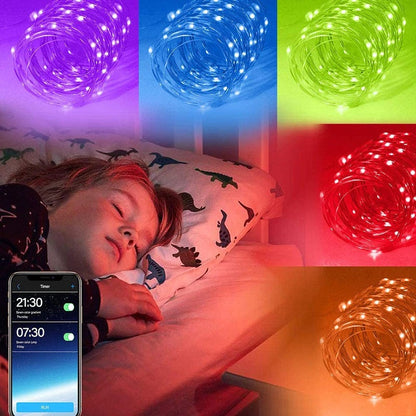 Luces Navideñas LED RGB Inteligentes