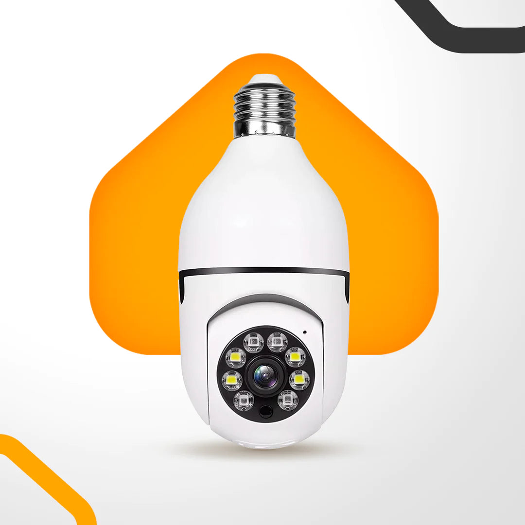 Foco Camara 360° WIFI 5G Full HD