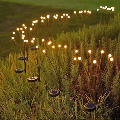 Luz de jardín Luciernagas con energía solar🎄💫(Sets de 2)