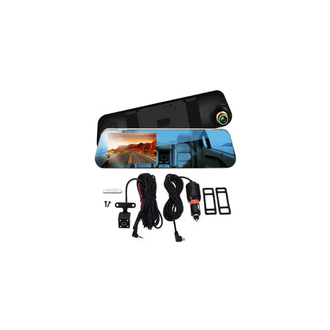 ESPEJO RETROVISOR CON CÁMARA DELANTERA + TRASERA